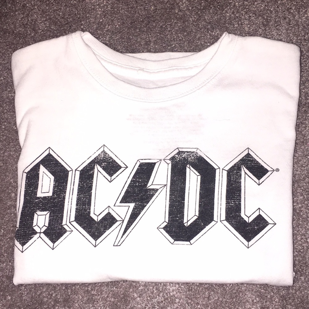 AC/DC short sleeve boys t shirt